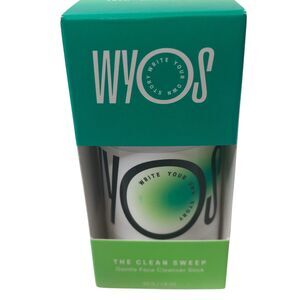 WYOS New in Box The Clean Sweep Gentle Face Cleanser Stick 53G/1.9oz